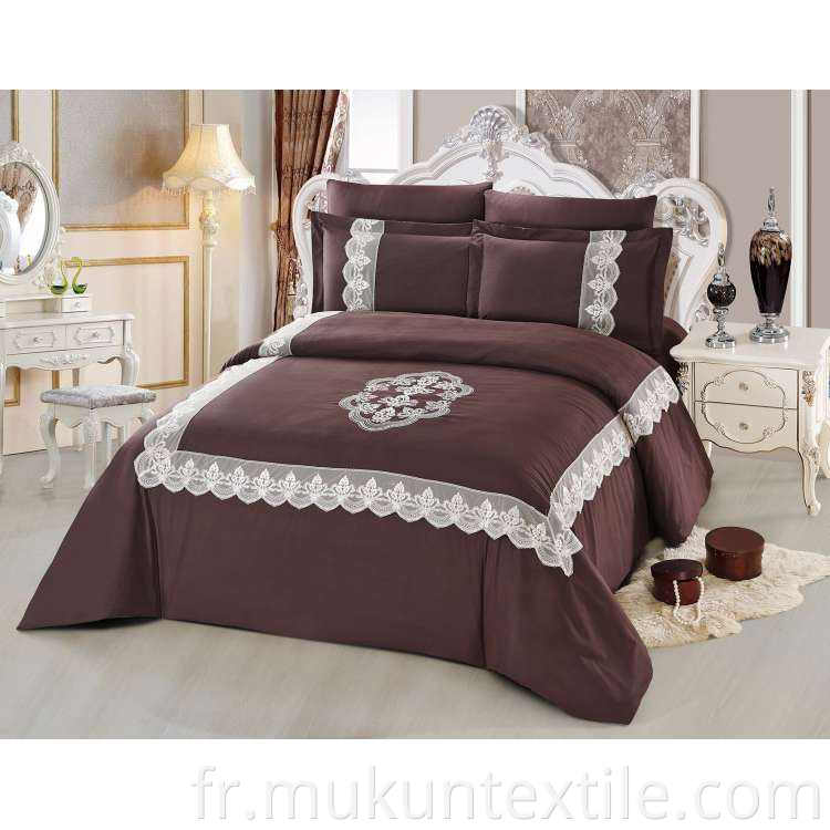  Cotton Embroidery Bedding Set